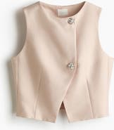 H&M Asymmetric Wrap Waistcoat