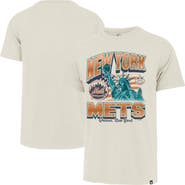 '47 Men's '47 Cream New York Mets Regional Franklin T-Shirt
