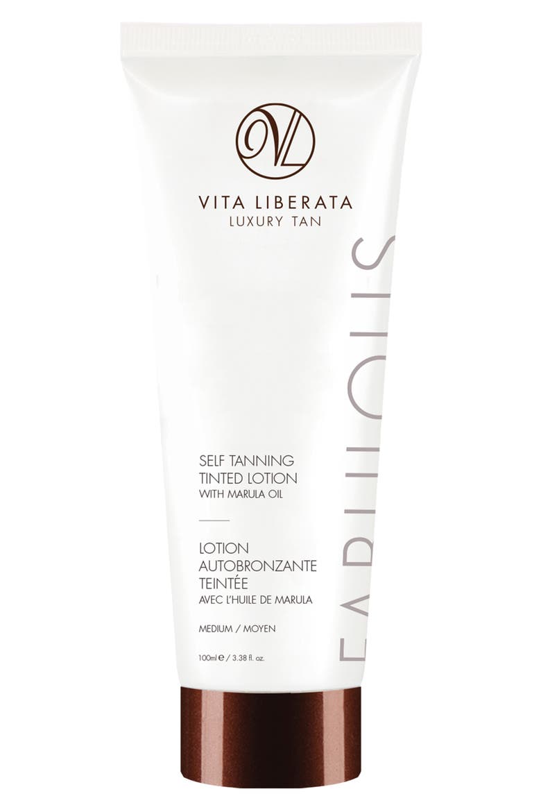 Fabulous Self Tanning Tinted Lotion, Main, color, MEDIUM