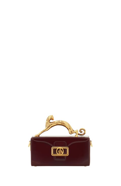 Pencil Cat Nano Patent Leather Bag