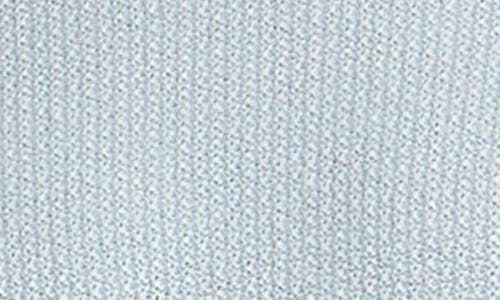 Vince Geometric Jacquard Wool & Cotton Blend Crewneck Sweater In Blue