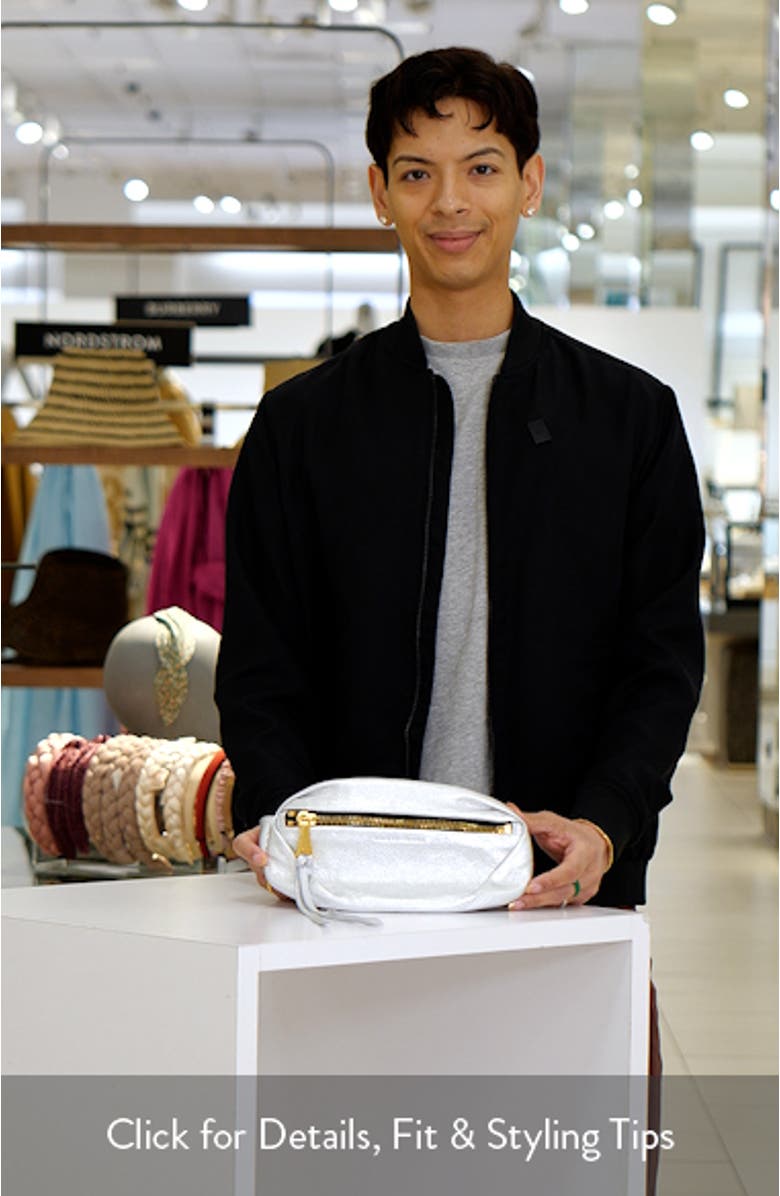 Milan Leather Belt Bag, sales video thumbnail