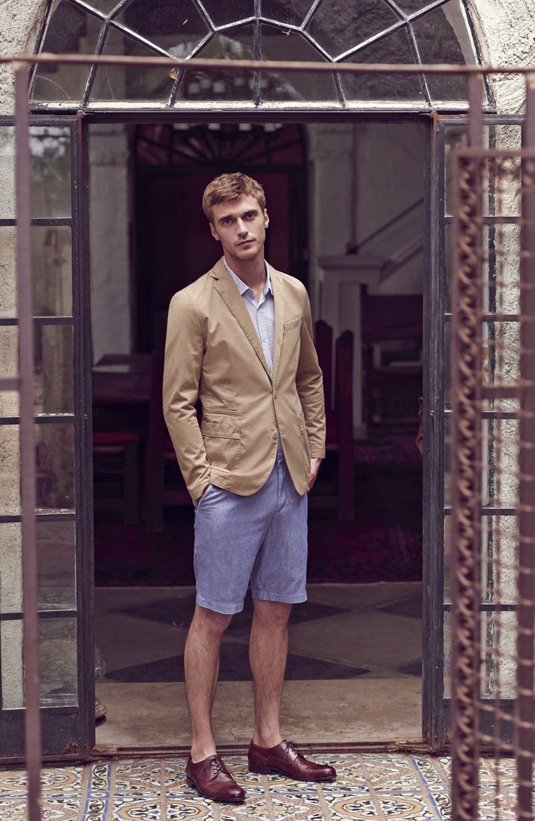 BOSS 'Marco' Regular Fit Medallion Print Short Sleeve Sport Shirt, Alternate, color,