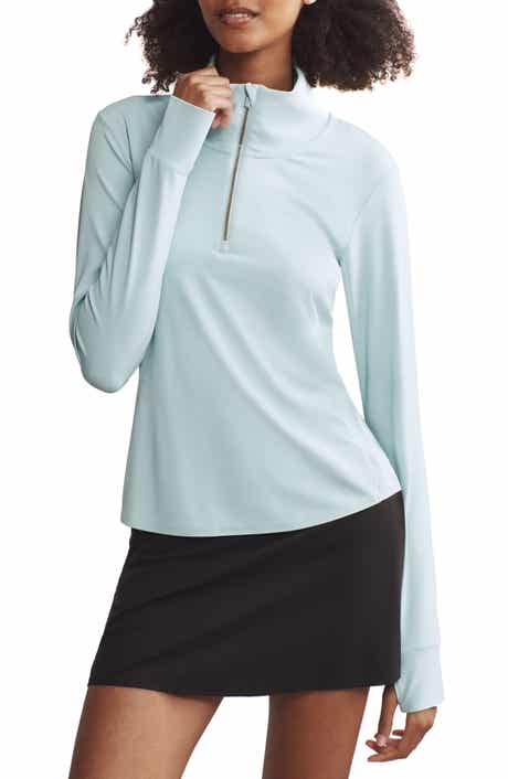 Rhone Course to Court Long Sleeve Quarter Zip Top