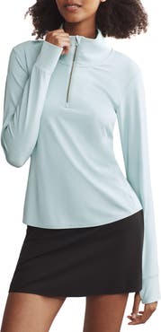 Rhone Course to Court Long Sleeve Quarter Zip Top