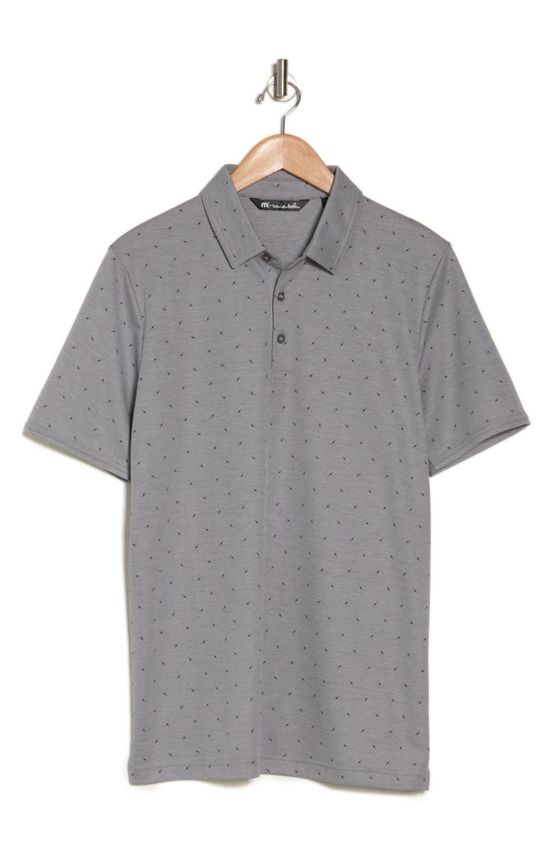 TravisMathew Cliff Jumping Polo, Alternate, color, Heather Medium Grey