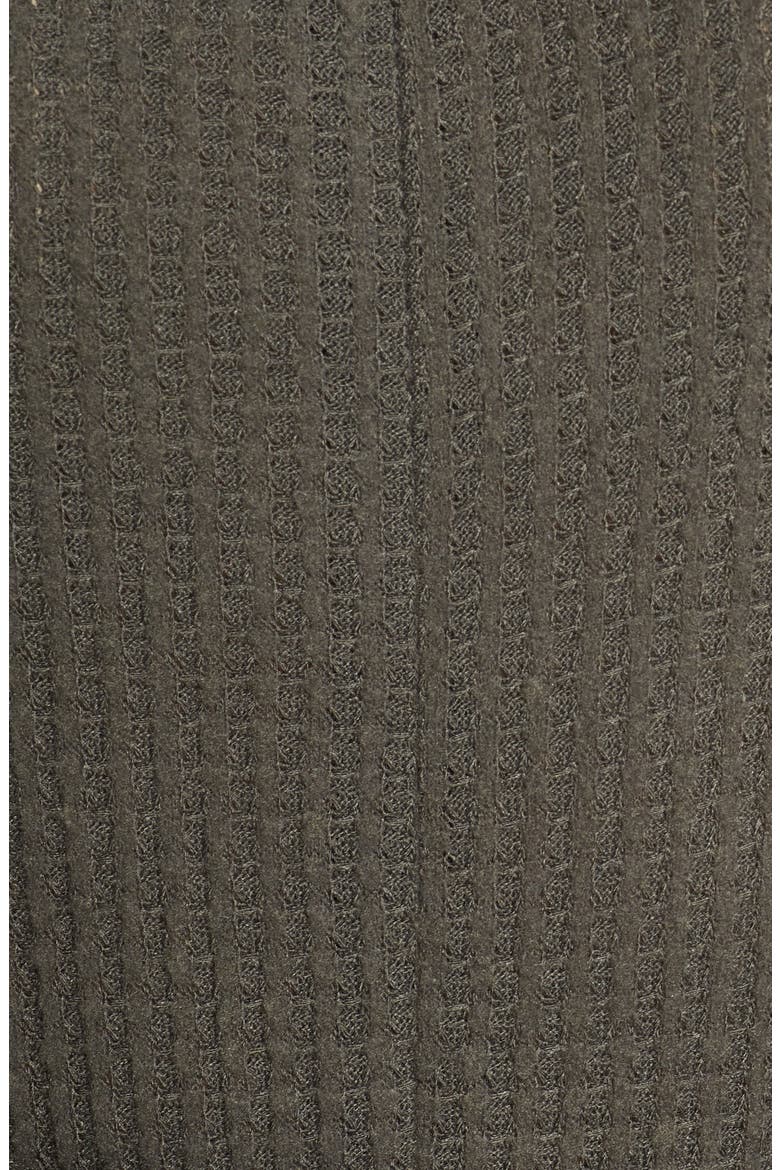 Belted Waffle Knit Henley Jumpsuit, Alternate, color, GREY BELUGA