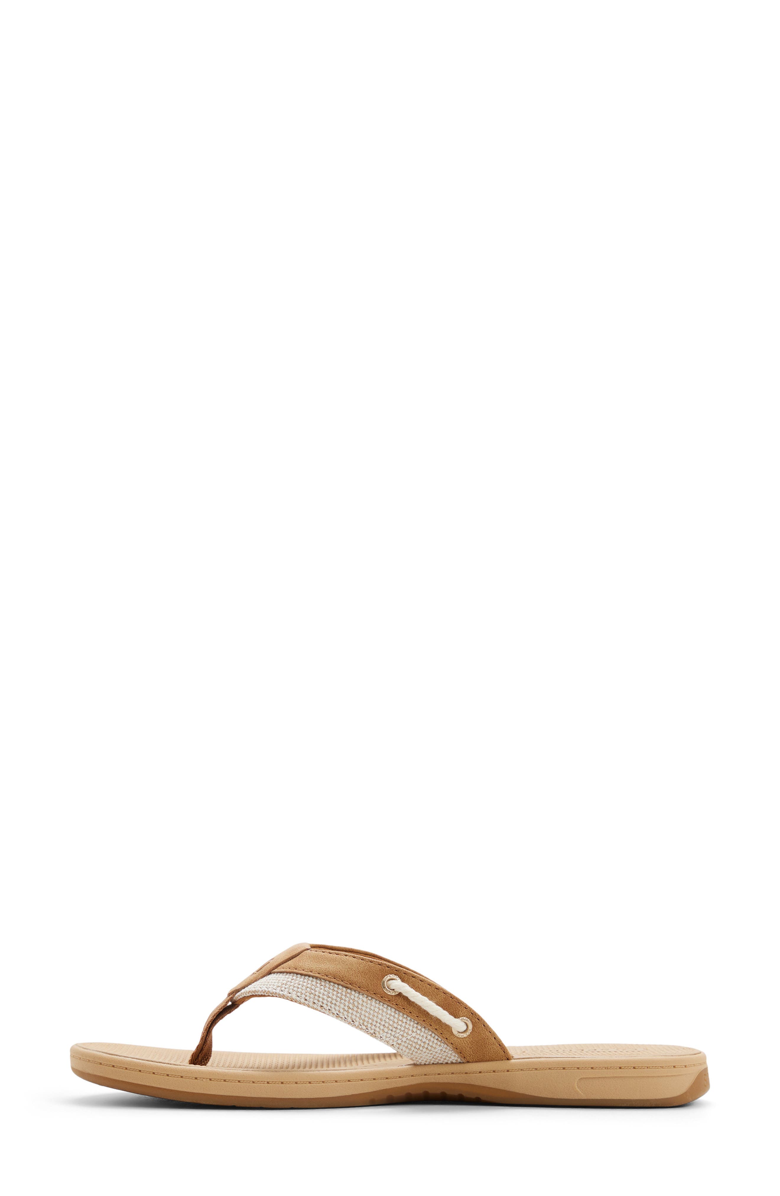 Sperry Sealfish Flip Flop, Alternate, color, Light Brown