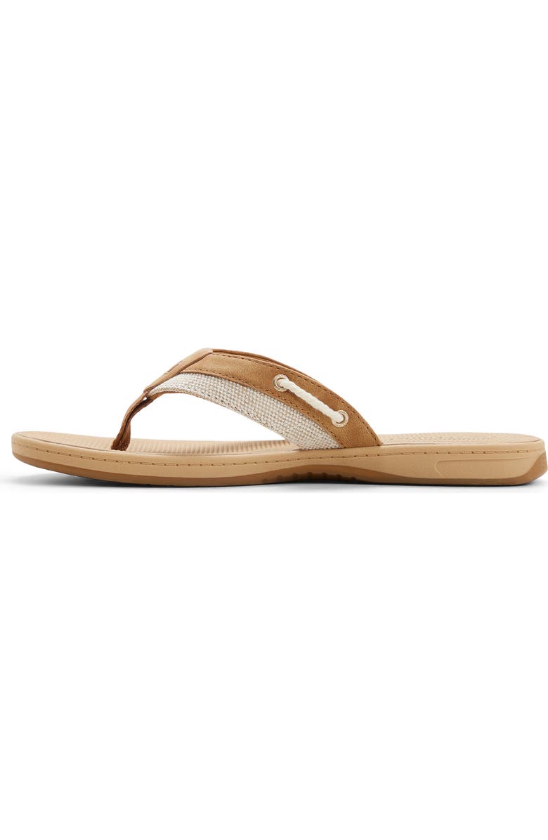 Sperry Sealfish Flip Flop, Alternate, color, Light Brown