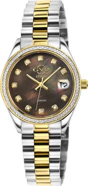 GV2 Turin Diamond Bracelet Watch, 32mm - 0.146 ctw.