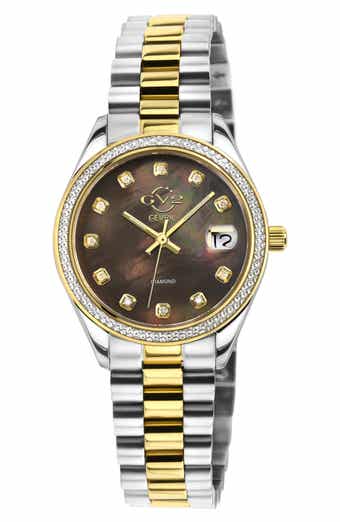 Turin Diamond Bracelet Watch, 32mm - 0.146 ctw.