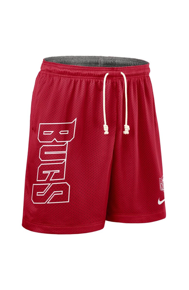 Nike Men's Nike Red Tampa Bay Buccaneers Sideline Reversible Performance Shorts, Alternate, color, Red