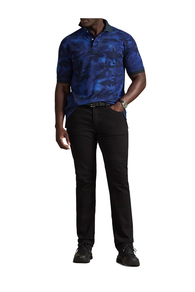 Big & Tall Animated Mesh Polo Shirt, Alternate, color, SPY CAMO
