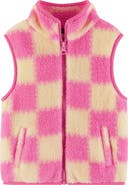 Andy & Evan Kids' Fleece Check Vest