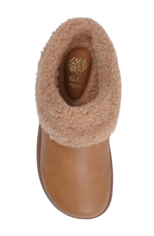 Gc Shoes Shari Faux Shearling Lined Mule In Multi