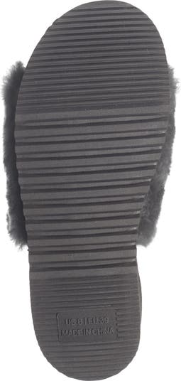 Genuine Shearling Slipper