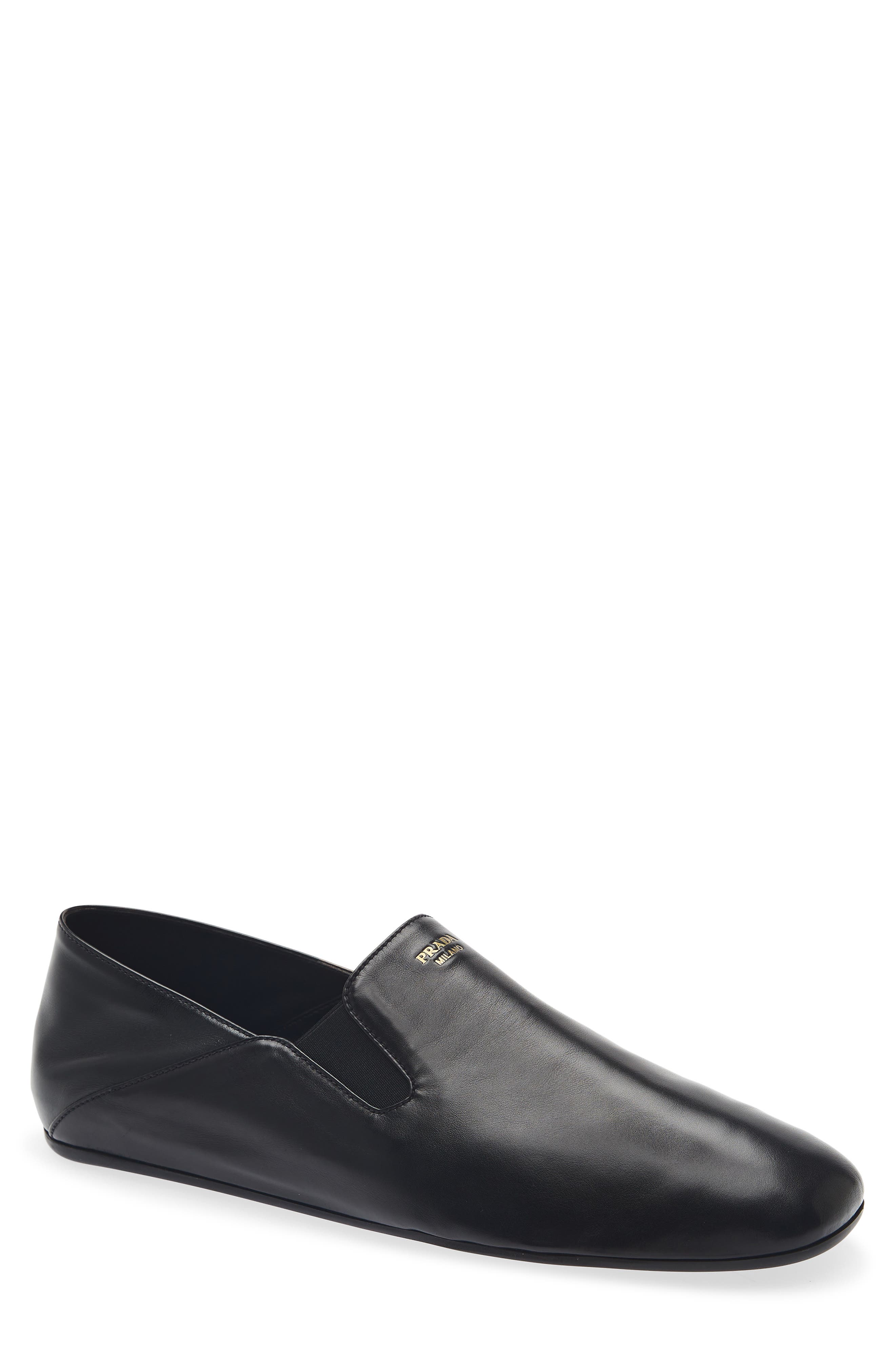 Pantofola Loafer, Main, color, NERO