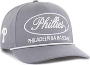 '47 Men's '47 Gray Philadelphia Phillies Foundational Hitch Adjustable Hat