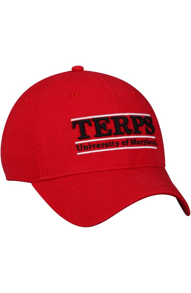 THE GAME Men's The Game Red Maryland Terrapins Terps Classic Bar Unstructured Adjustable Hat, Alternate, color, 