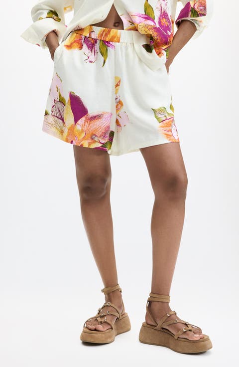 Floral Relaxed Shorts