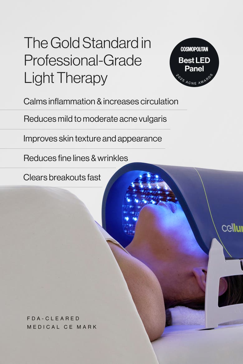 FACE LED Light Therapy, Alternate, color, Blue
