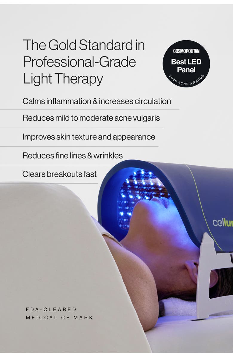 Celluma FACE LED Light Therapy, Alternate, color, Blue