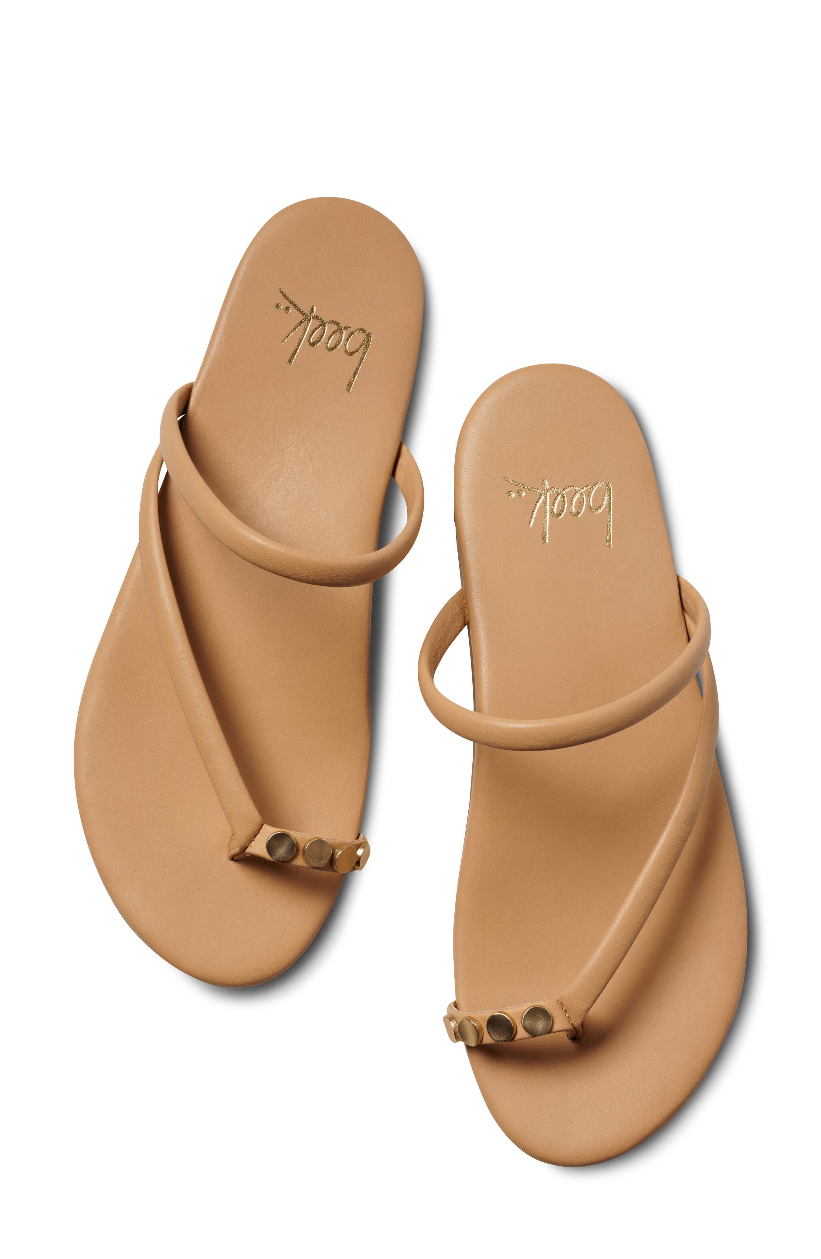 Starbird Studded Toe Ring Slide Sandal, Alternate, color, BEACH