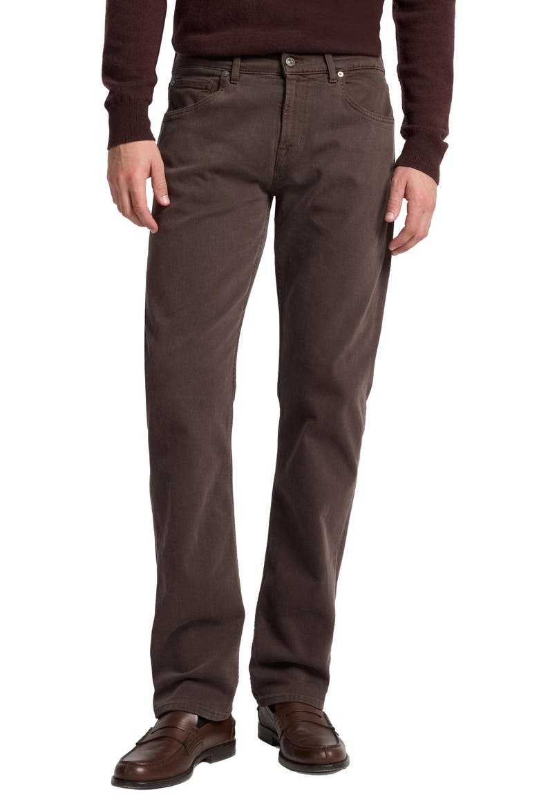 Luxe Performance Lefthand The Straight Leg Jeans, Main, color, LEFT HAND COFFE