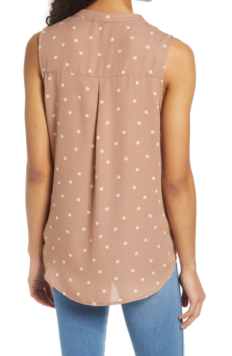 GIBSONLOOK Floral Print Blouse, Alternate, color, 