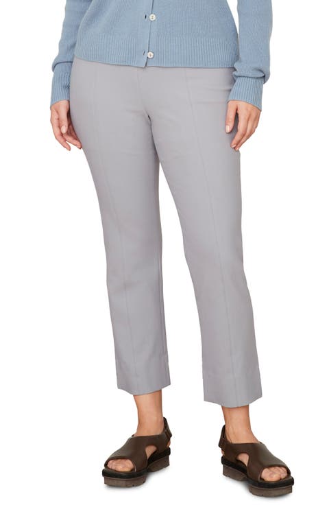 Center Seam Slim Trousers (Plus Size)