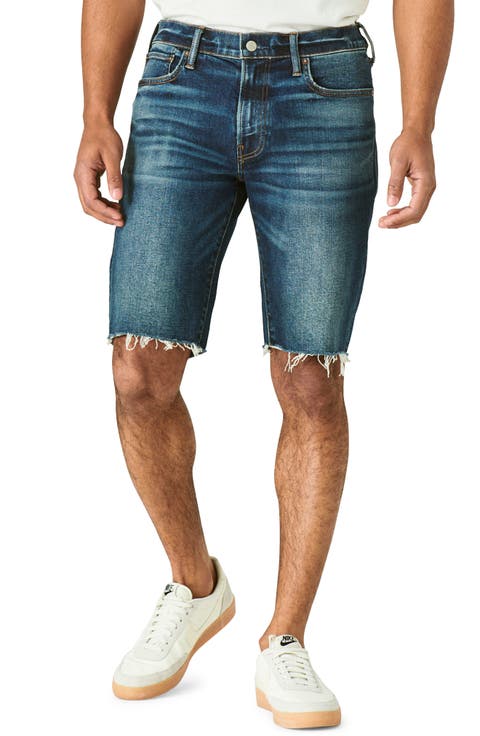 Athletic Slim Fit Denim Shorts