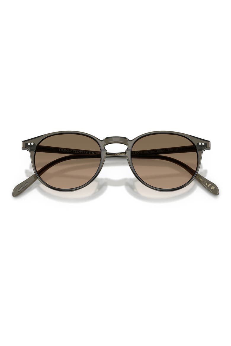 49mm Riley Sun Polarized Phantos Sunglasses, Alternate, color, INKWELL / SANDSTONE