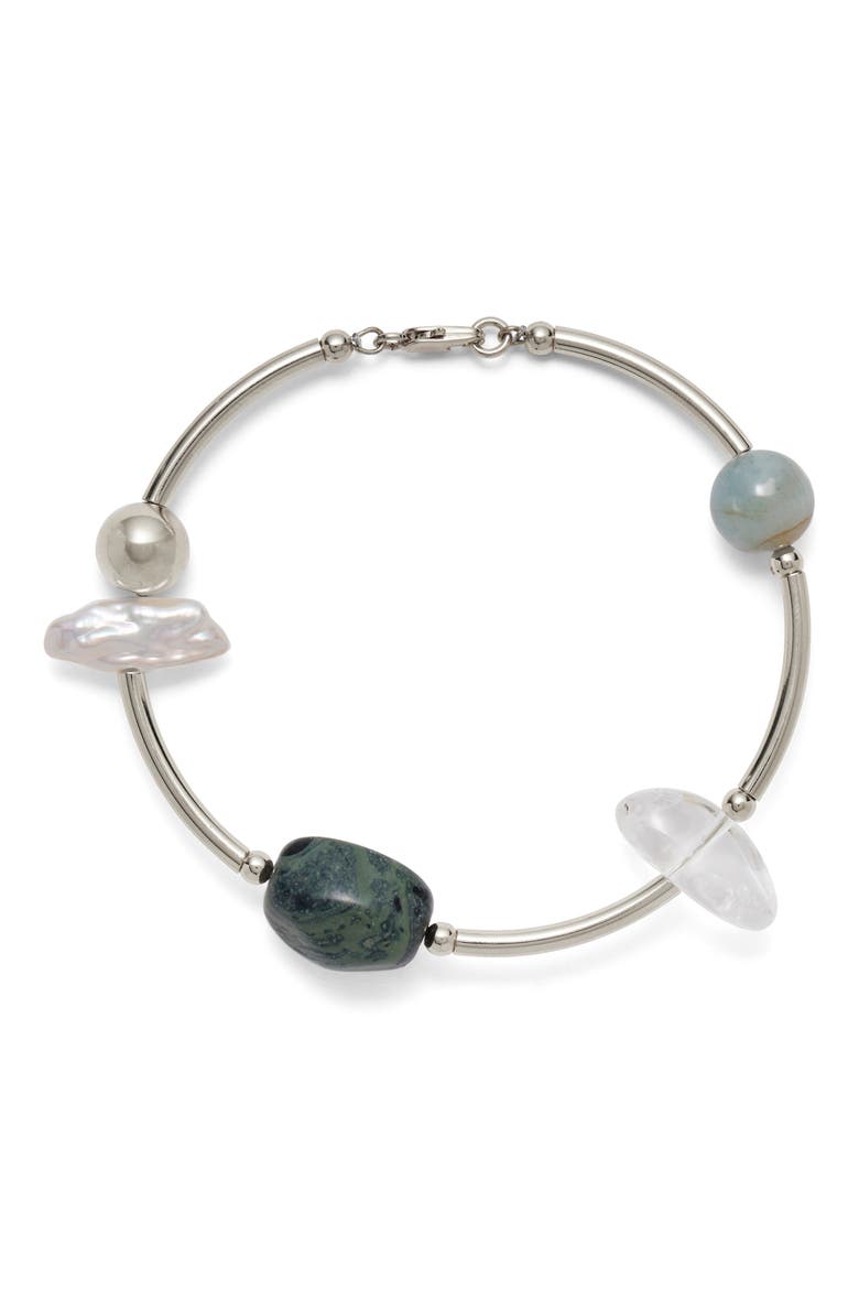 Kaia Bracelet, Main, color, SILVER