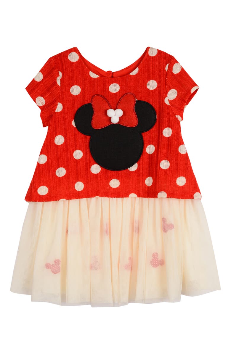 Pippa & Julie x Disney Minnie Popover Top Dress, Main, color,
