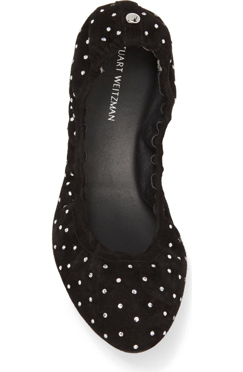 Stuart Weitzman Bling Ballet Flat, Alternate, color,