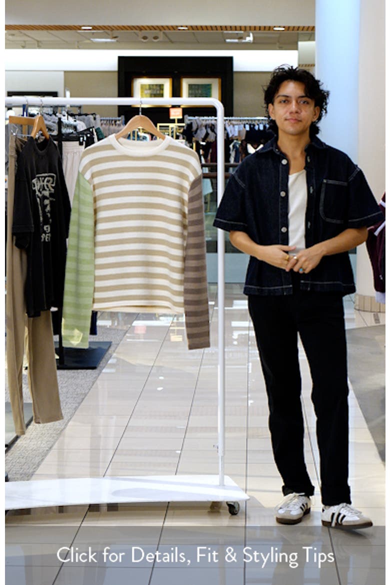 Mixed Stripe Sweater video