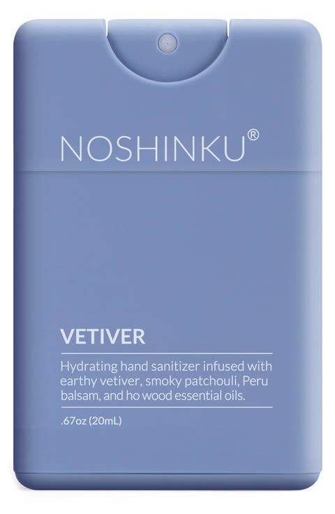 Refillable Vetiver Hydrating Pocket Hand Sanitizer
