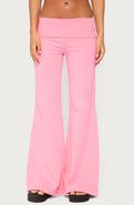 EDIKTED Foldover Wide Leg Pants