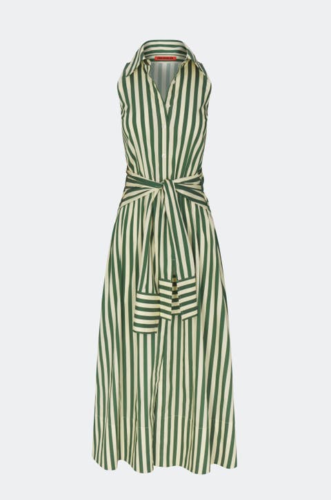 Inna Sleeveless Poplin Dress
