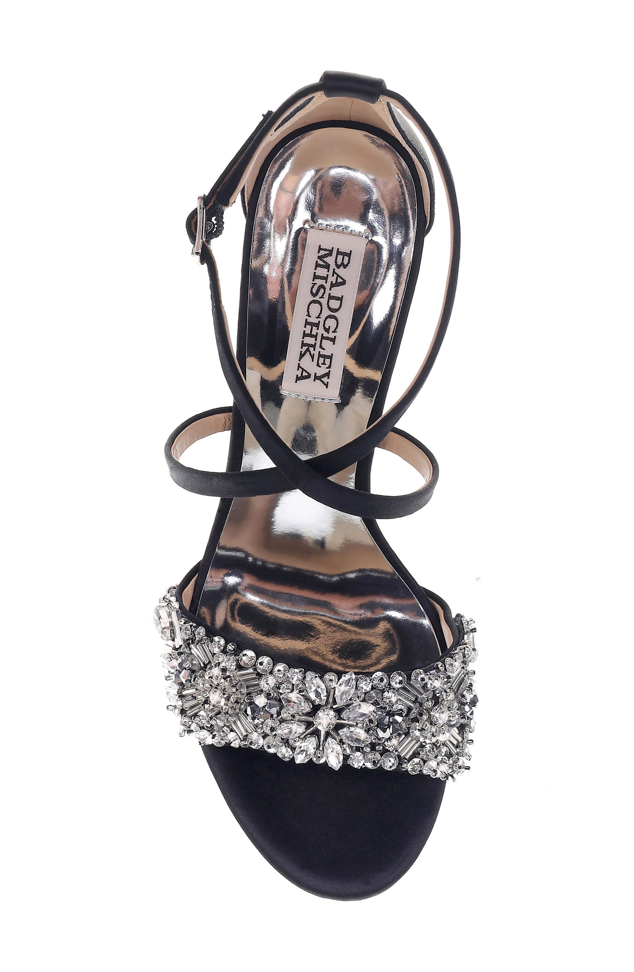 Badgley Mischka Collection Badgley Mischka Sandra Strappy Sandal, Alternate, color, 