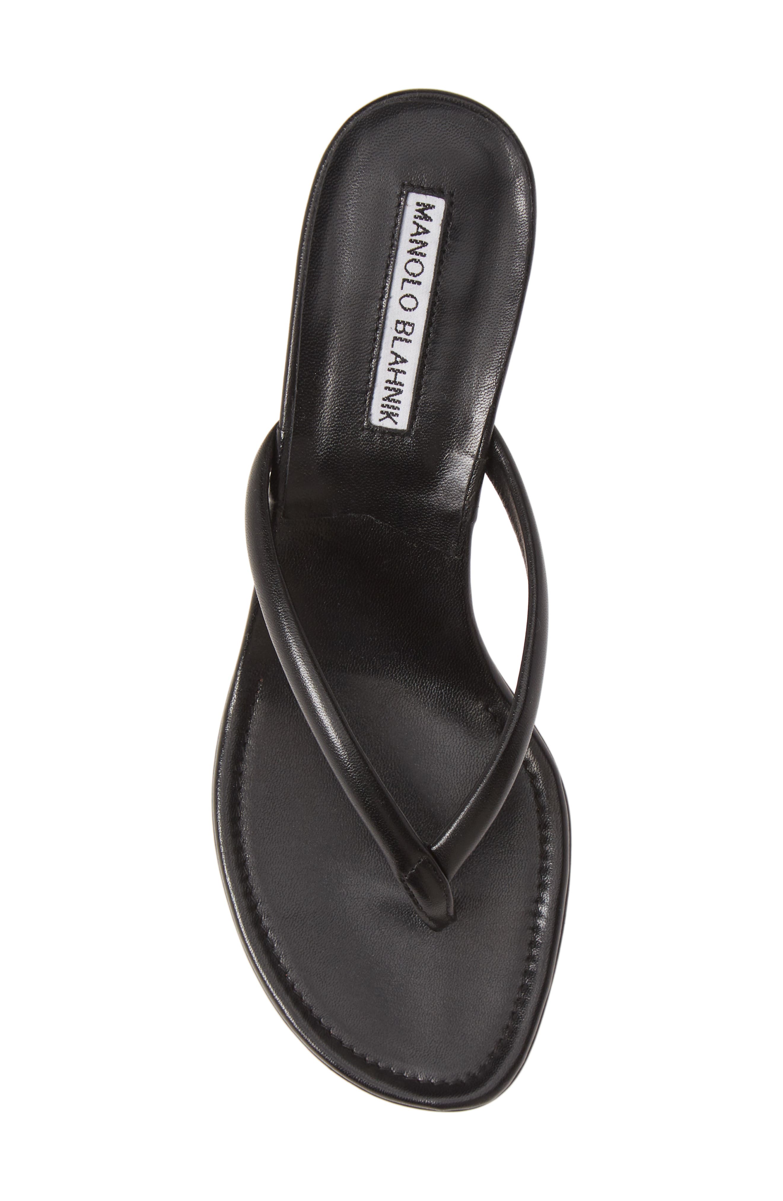 Manolo Blahnik Manolo Blanik Paterno Thong Sandal, Alternate, color, 