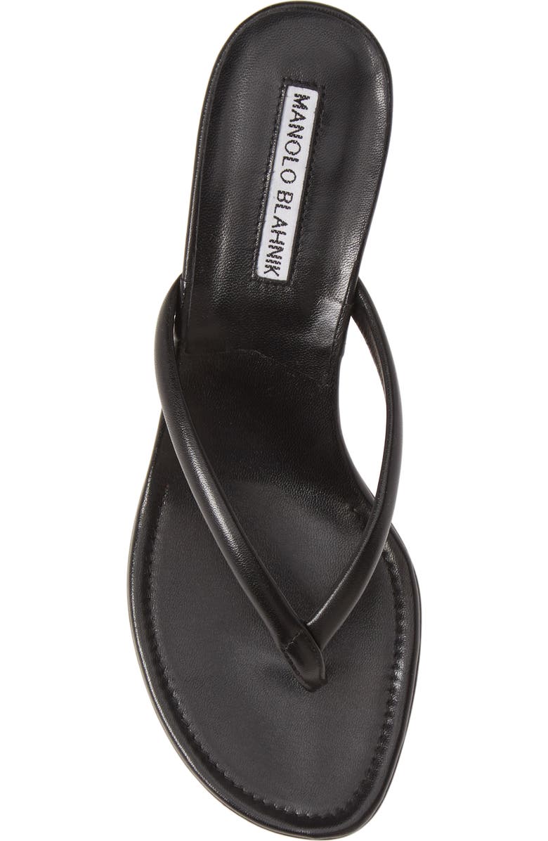 Manolo Blahnik Manolo Blanik Paterno Thong Sandal, Alternate, color,