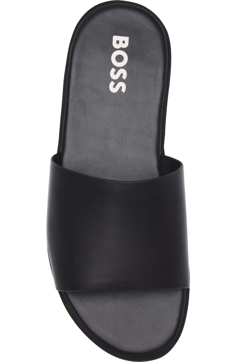 BOSS Darrel Slide Sandal, Alternate, color, Black