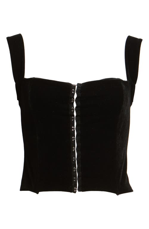Bella Venice The Ambrose Corset Top In Black