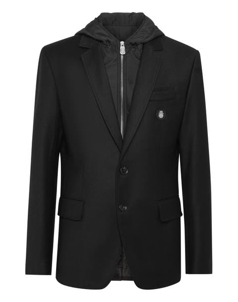 Travel Hood Blazer Men