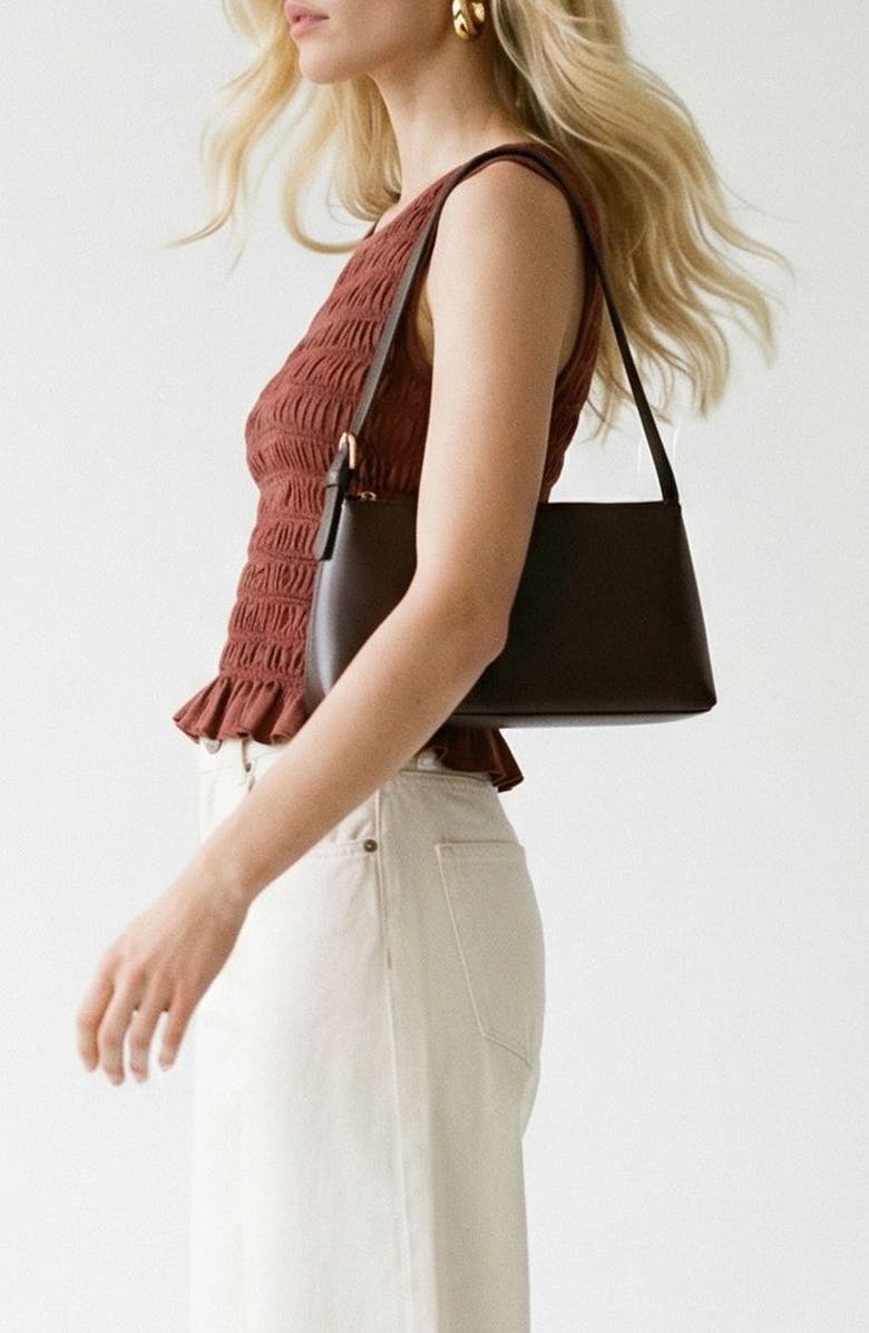 VERO MODA Nori Smocked Sleeveless Top, Alternate, color, Andorra