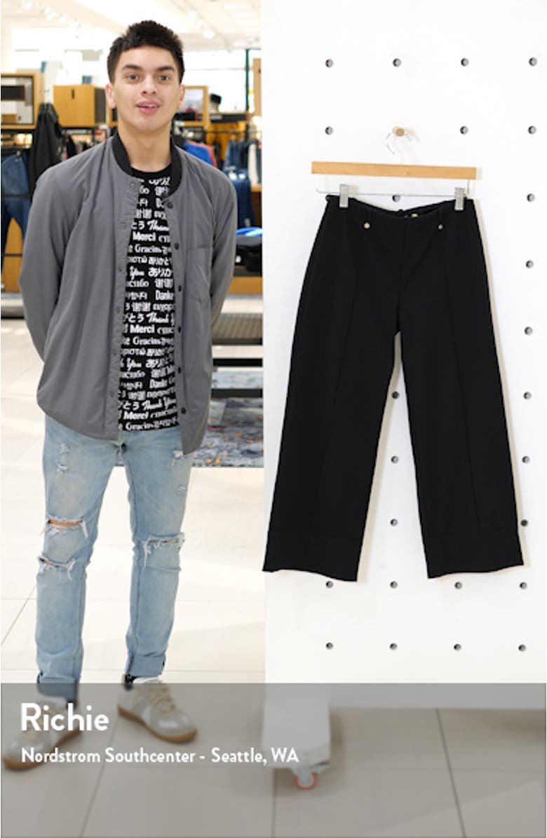 ́ Giorgia Wide Leg Crop Pants, sales video thumbnail