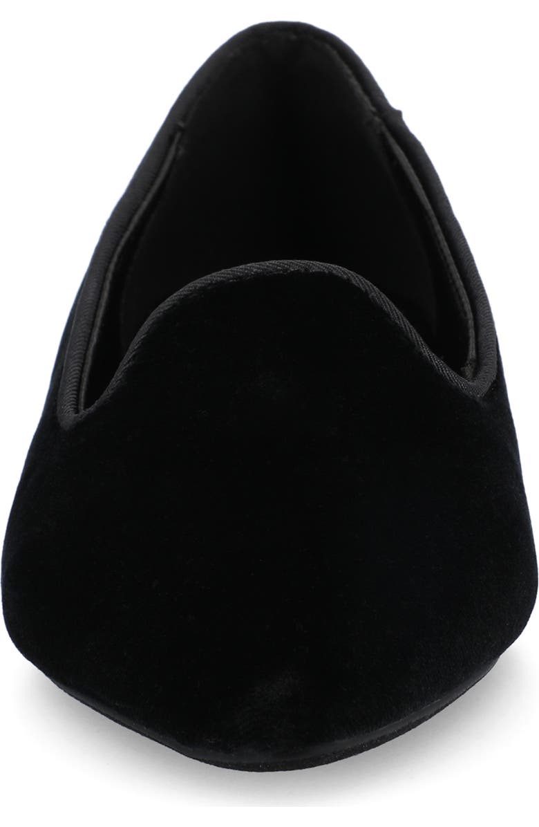 Birdies The Sparrow Slip-on Velvet, Alternate, color, Black Velvet