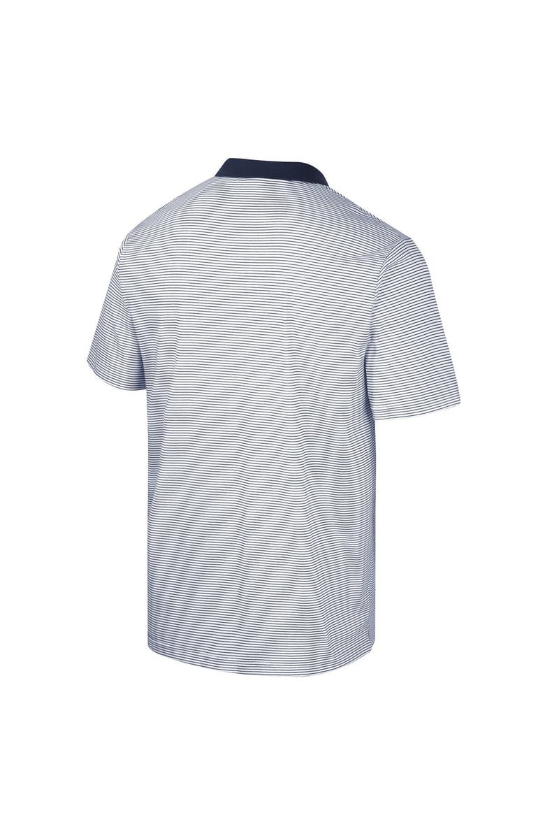 COLOSSEUM Men's Colosseum White Penn State Nittany Lions Print Stripe Polo, Alternate, color, White