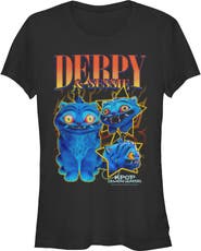 KPop Demon Hunters Junior's KPop Demon Hunters Derpy and Sussie Friends Graphic T-Shirt